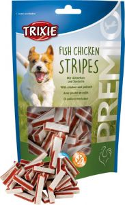 Trixie Fish Chicken Stripes hondensnacks 75 gram
