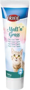 Trixie Malt'n'Grass Anti-Haarbal kattensnack 100 gram 
