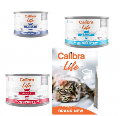 Calibra Life cat adult kattenvoer natvoer 6x200gr