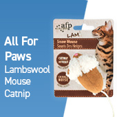 all for paws lambswool mouse catnip