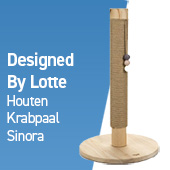 designed by lotte houten krabpaal sinora