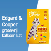 edgard & cooper graanvrij kalkoen kattenvoer